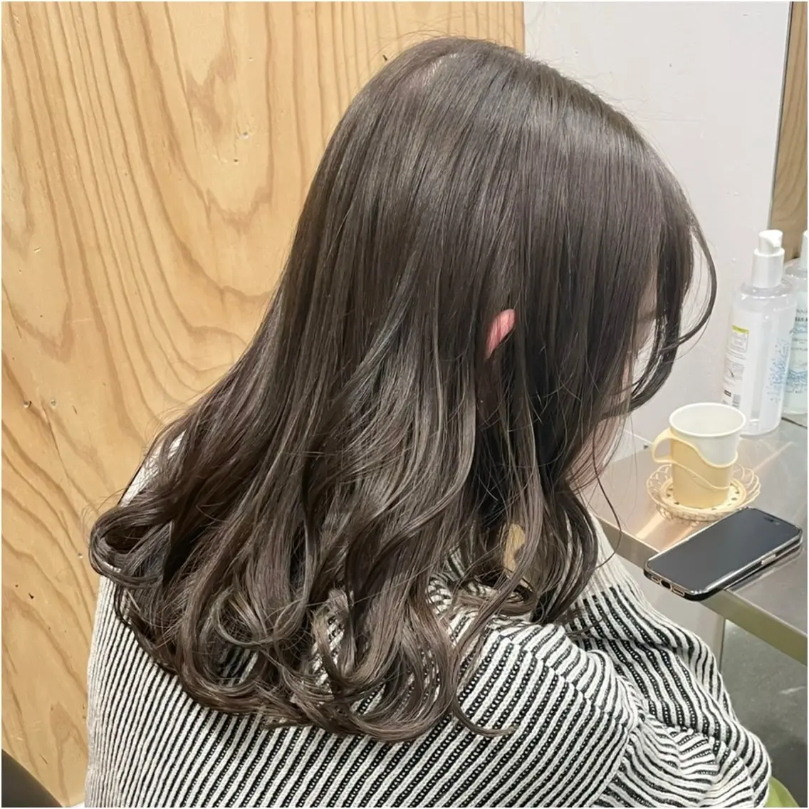 透明感イルミナ&アディクシーカラー+トリートメントの写真