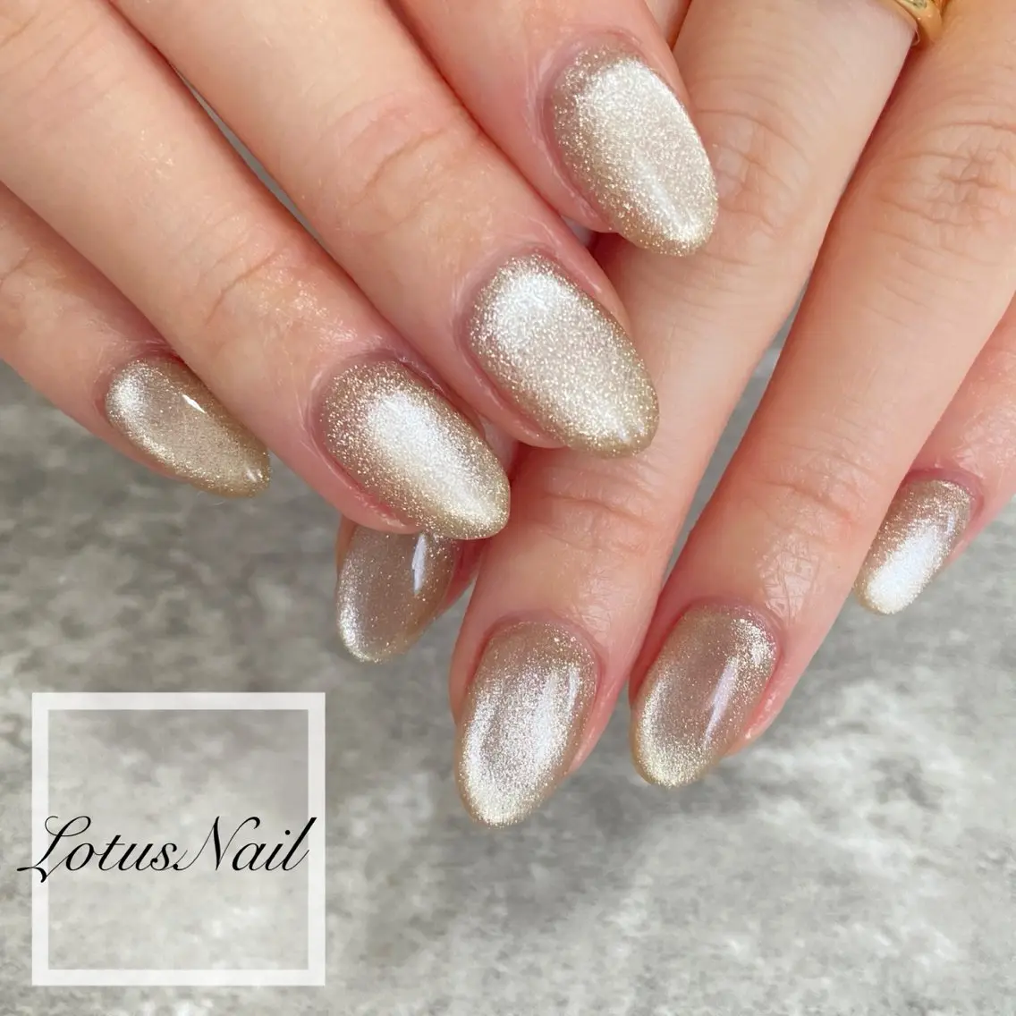 ネイル マグネットネイル ハンドネイル Lotus Nailのネイルデザイン