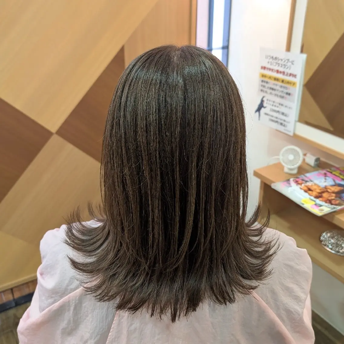 ミディアム トリートメント カット ヘアカラー トリートメント 中谷亮介/白髪染め /髪質改善のヘアスタイル