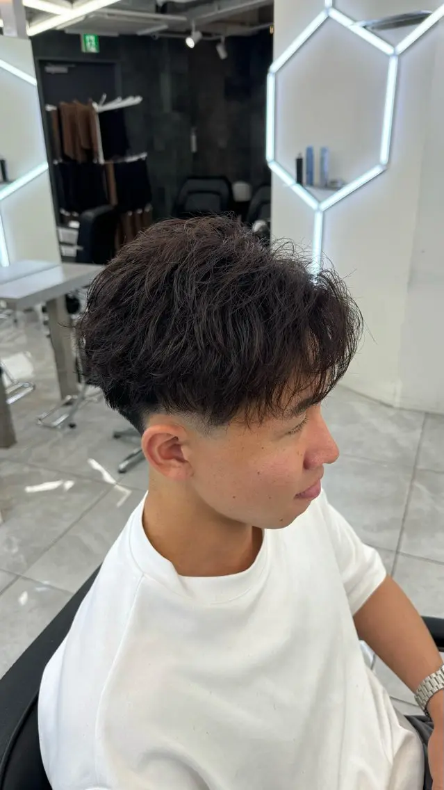 【期間限定】🔥 メンズカット＋パーマ シャドウパーマ モデル様限定メニューの写真