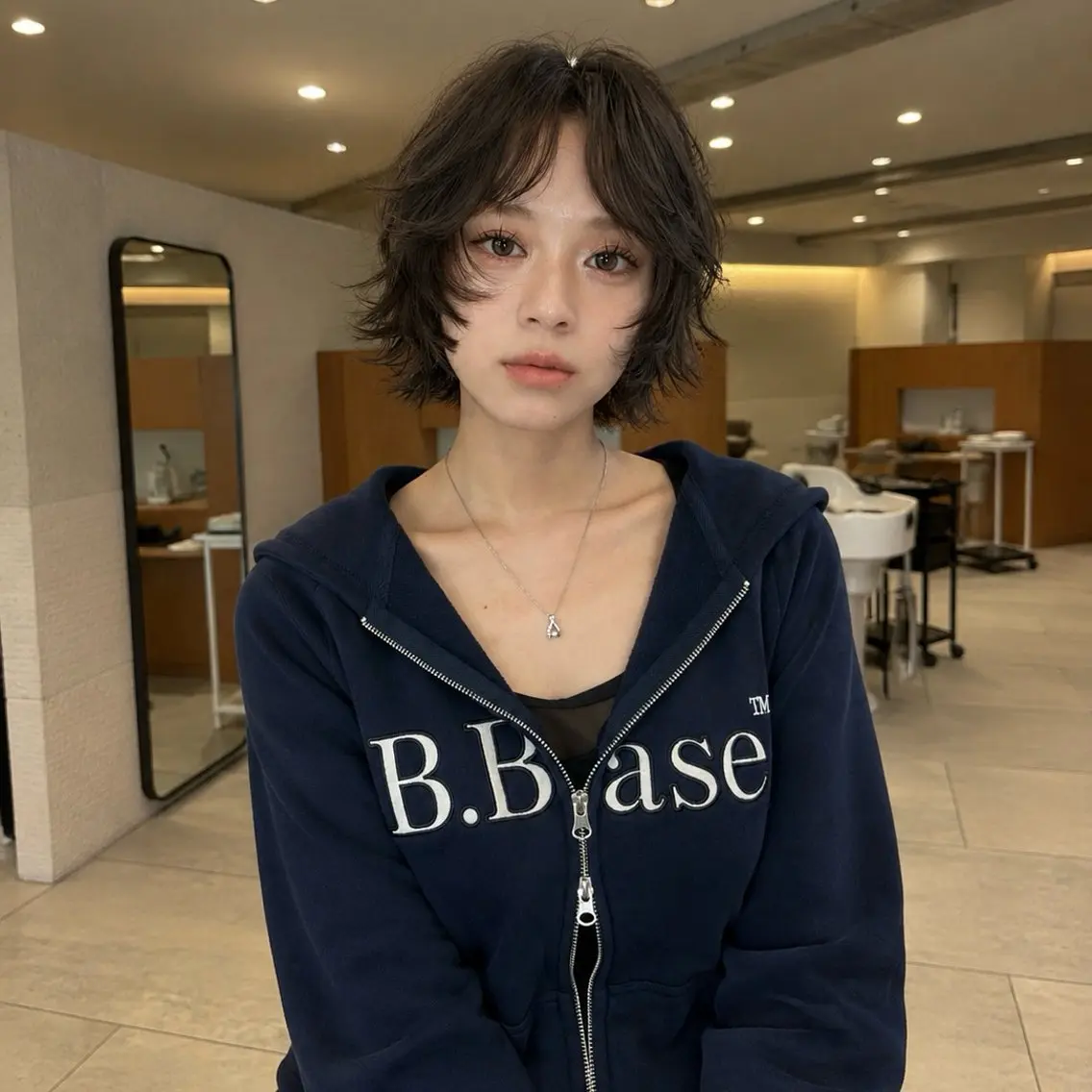 ショート カラー カット ヘアカラー トリートメント kakeru/ ミディアムレイヤーのヘアスタイル