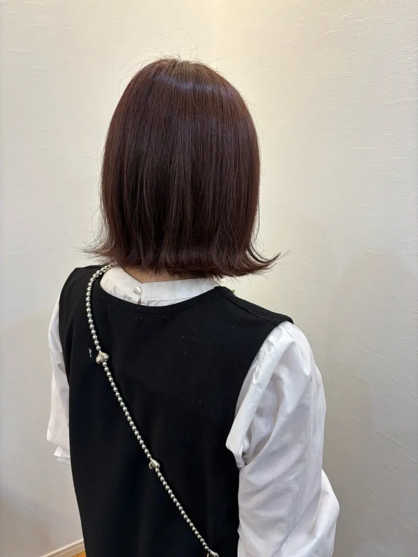 ミディアム ツノガイ エリのヘアスタイル