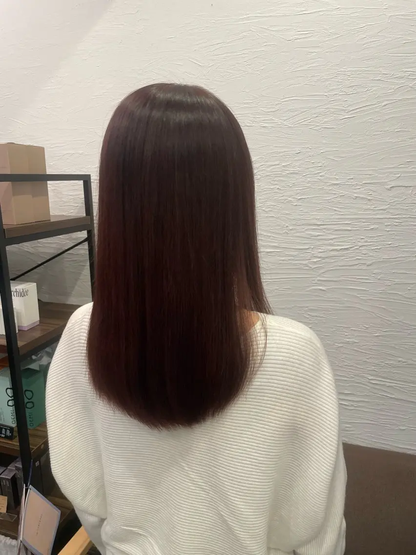 セミロング カラー noda komiのヘアスタイル