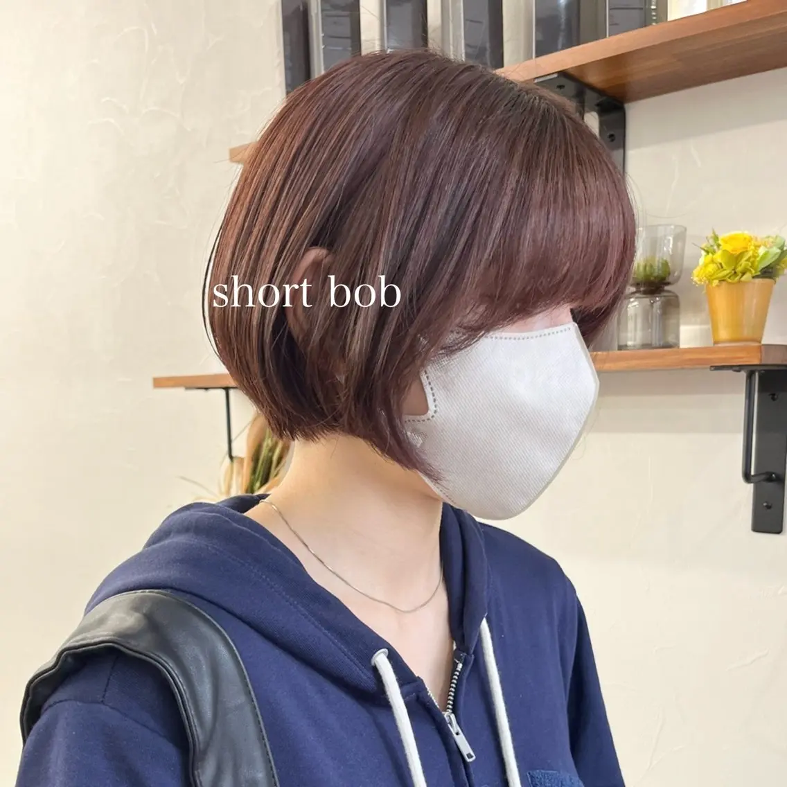 ショート カラー 切りっぱなしボブ ショートボブ ハンサムショート ブリーチ ブラウンカラー カット ヘアカラー トリートメント 初めてのショート お任せください✂️のヘアスタイル