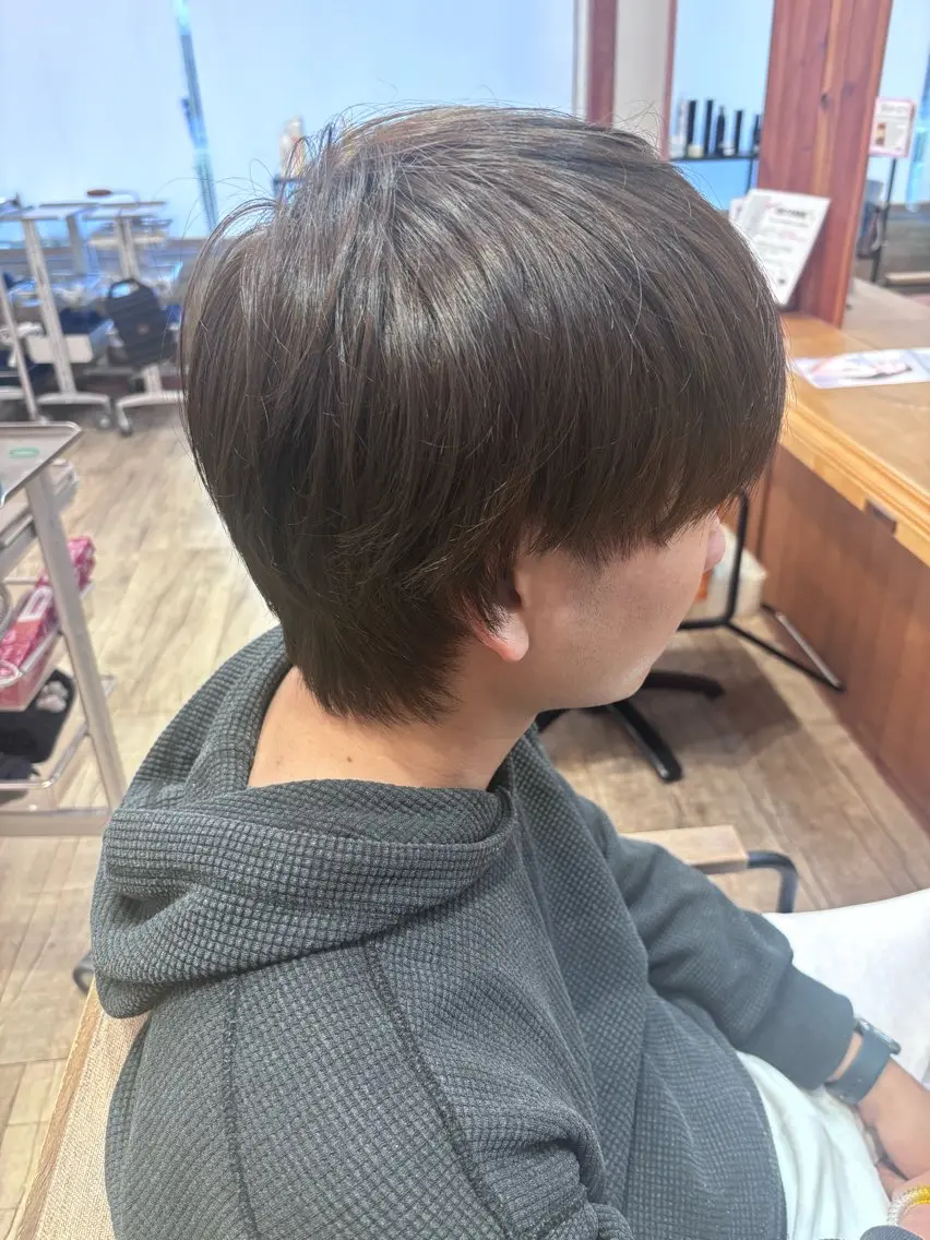 カラー メンズ カット ヘアカラー トリートメント Ayano＿ Jill francのヘアスタイル