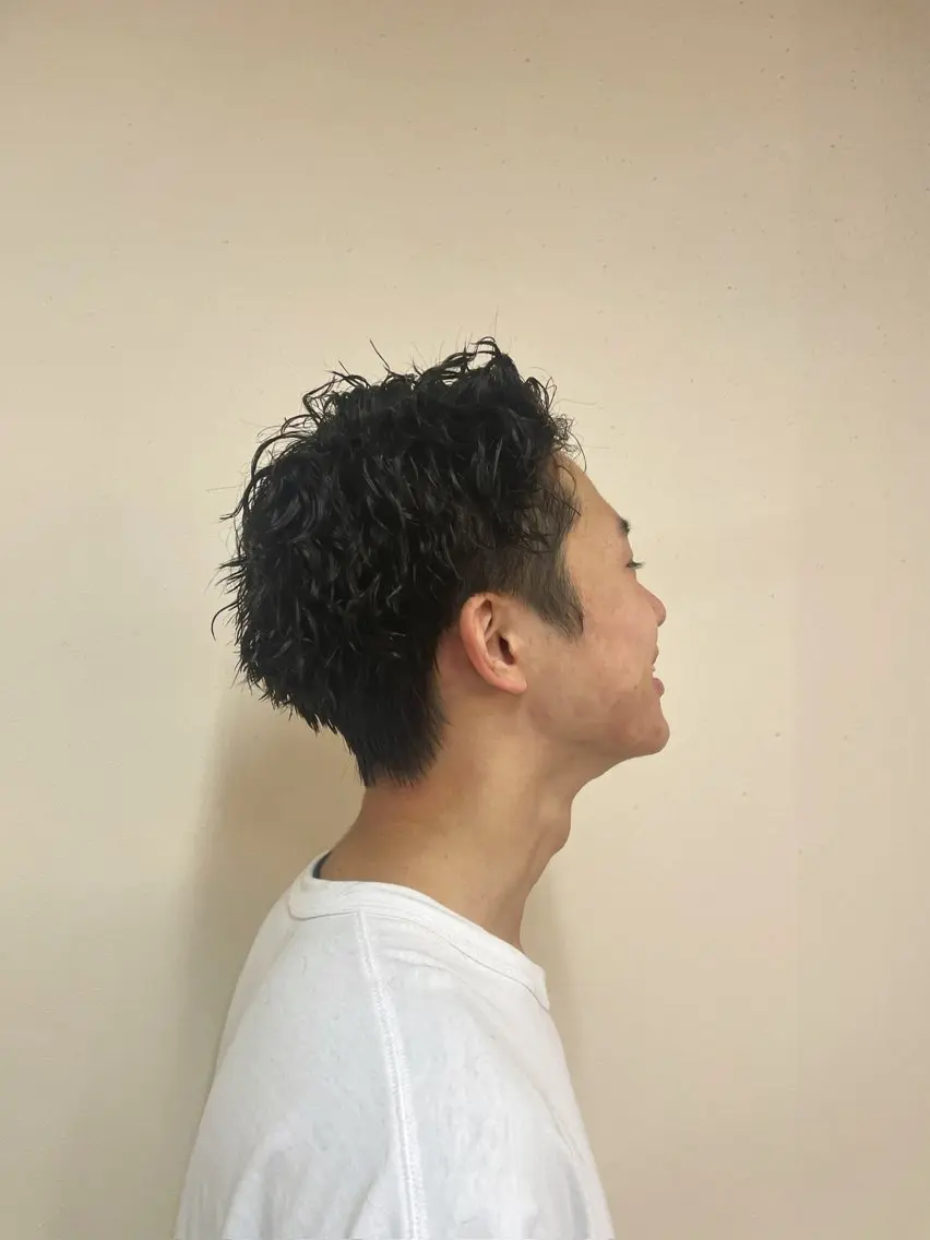 パーマ メンズ 高円寺946 伊畑優希のヘアスタイル