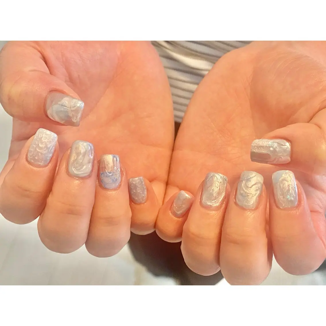ネイル ハンドネイル ⏦Little 𐙚 Nail⏦のネイルデザイン