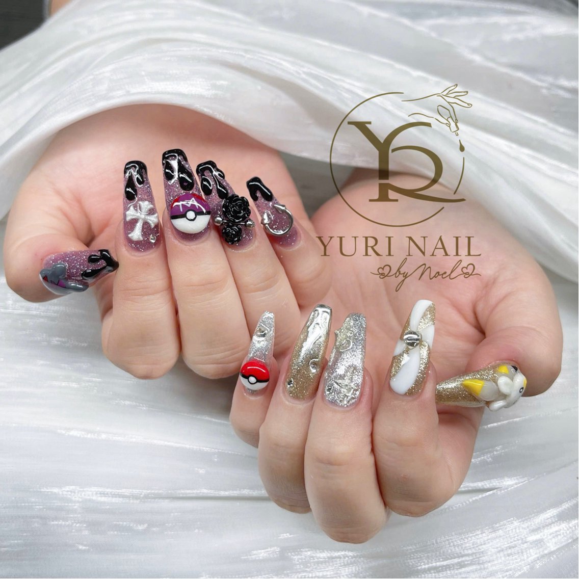 ネイル ハンドネイル フットネイル ハンドケア YURI Nail NARITAのネイルデザイン