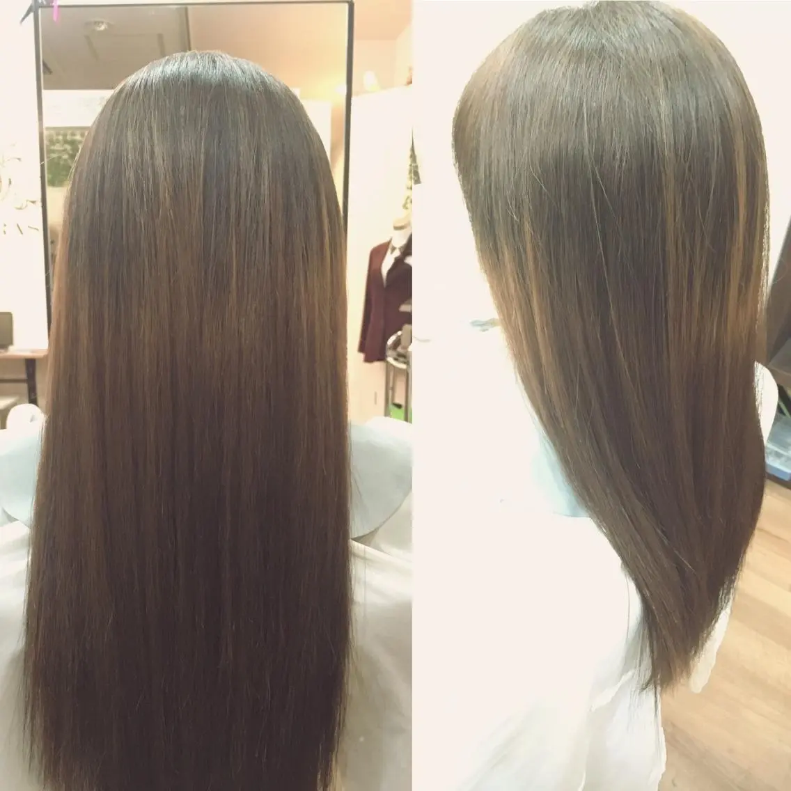 ロング パーマ ストレートパーマ 松村 崇弘のヘアスタイル