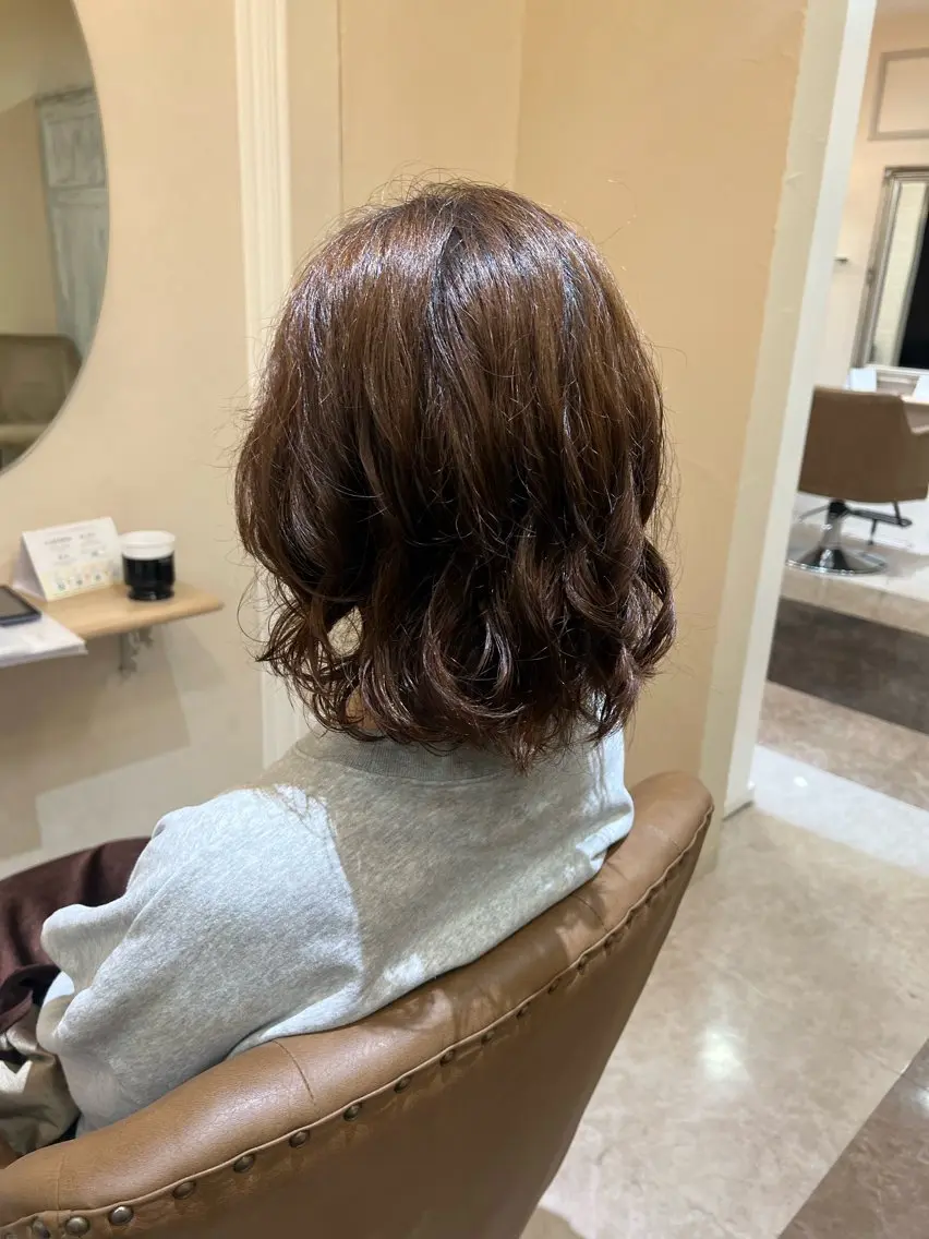 パーマ ヘアケアソムリエ MIKUのヘアスタイル