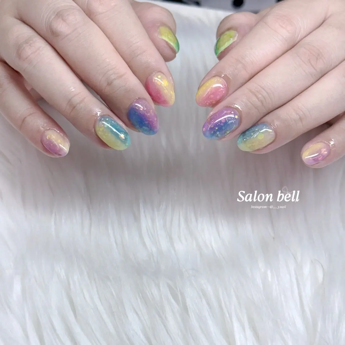 ネイル ハンドネイル Totalsalon Bell木村𝜗𝜚のネイルデザイン