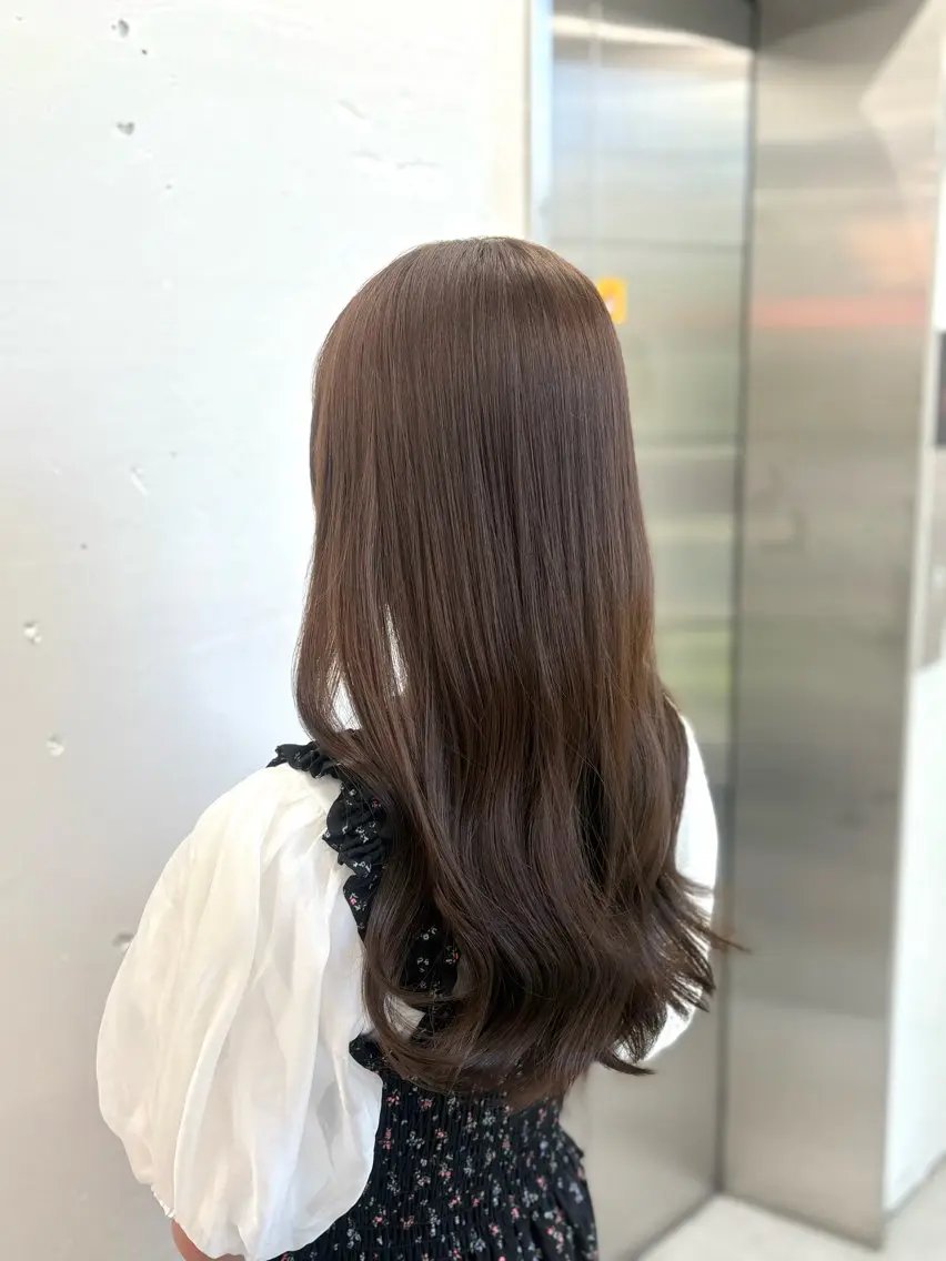 ブリーチなしダブルカラー+カット+3step集中補修トリートメント🌟.*の写真