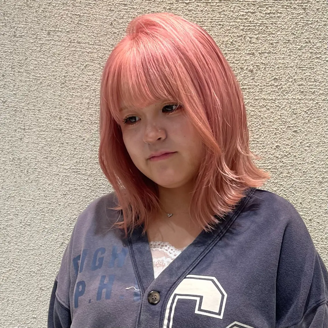 ショート カラー ヘアカラー 前田 彩良のヘアスタイル