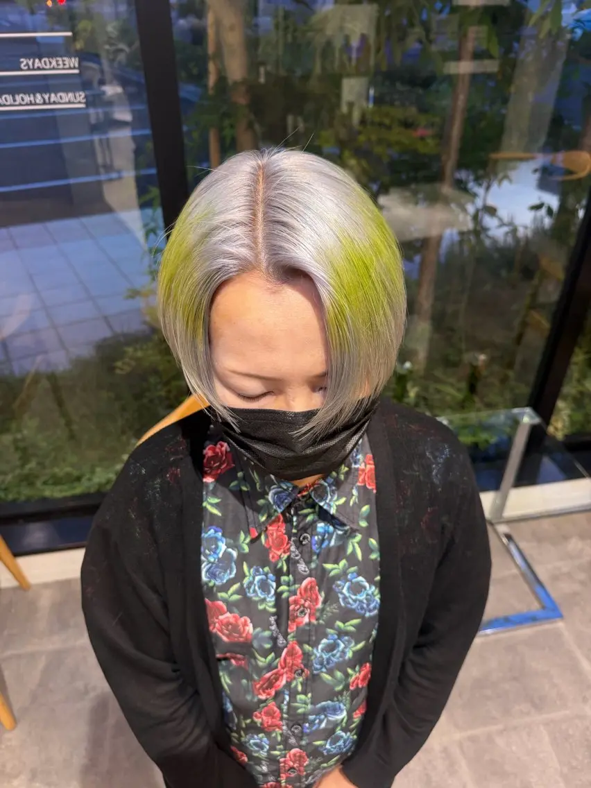 ショート 大野 智亜里のヘアスタイル