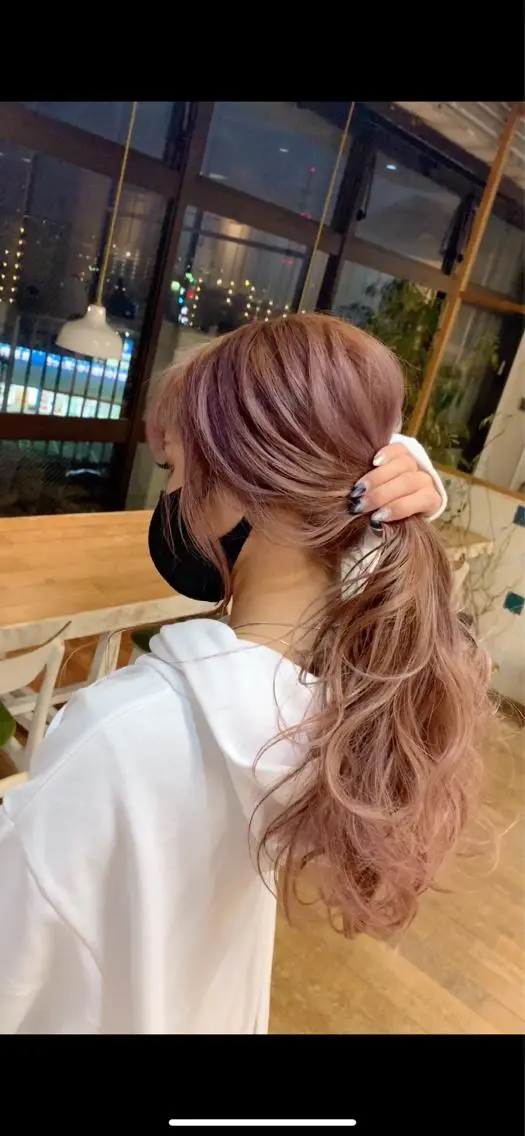 オーガニックヘアカラー✨カット✂️＋トリートメント✨の写真