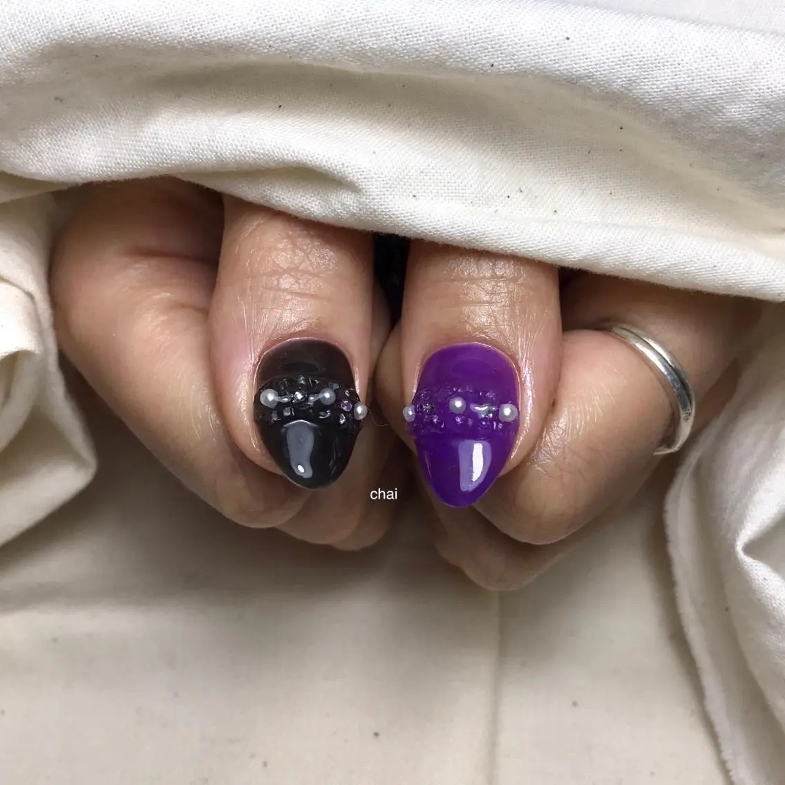 ネイル ハンドネイル chai nail _ai📍鶴橋のマツエク・マツパデザイン