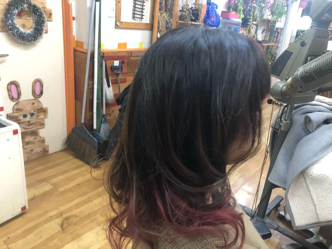 セミロング 雪上 章のヘアスタイル