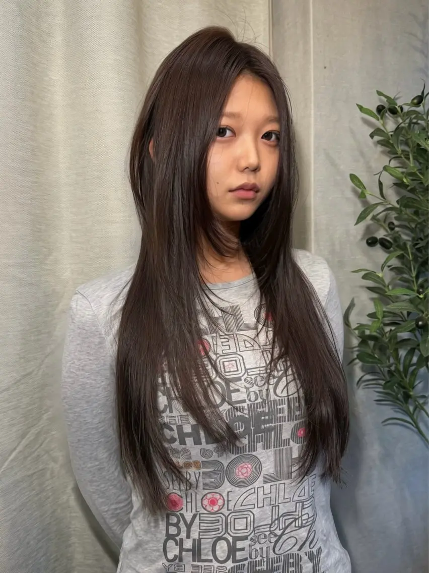 ロング カラー カット ヘアカラー モデル様募集中 🦴harunaのヘアスタイル