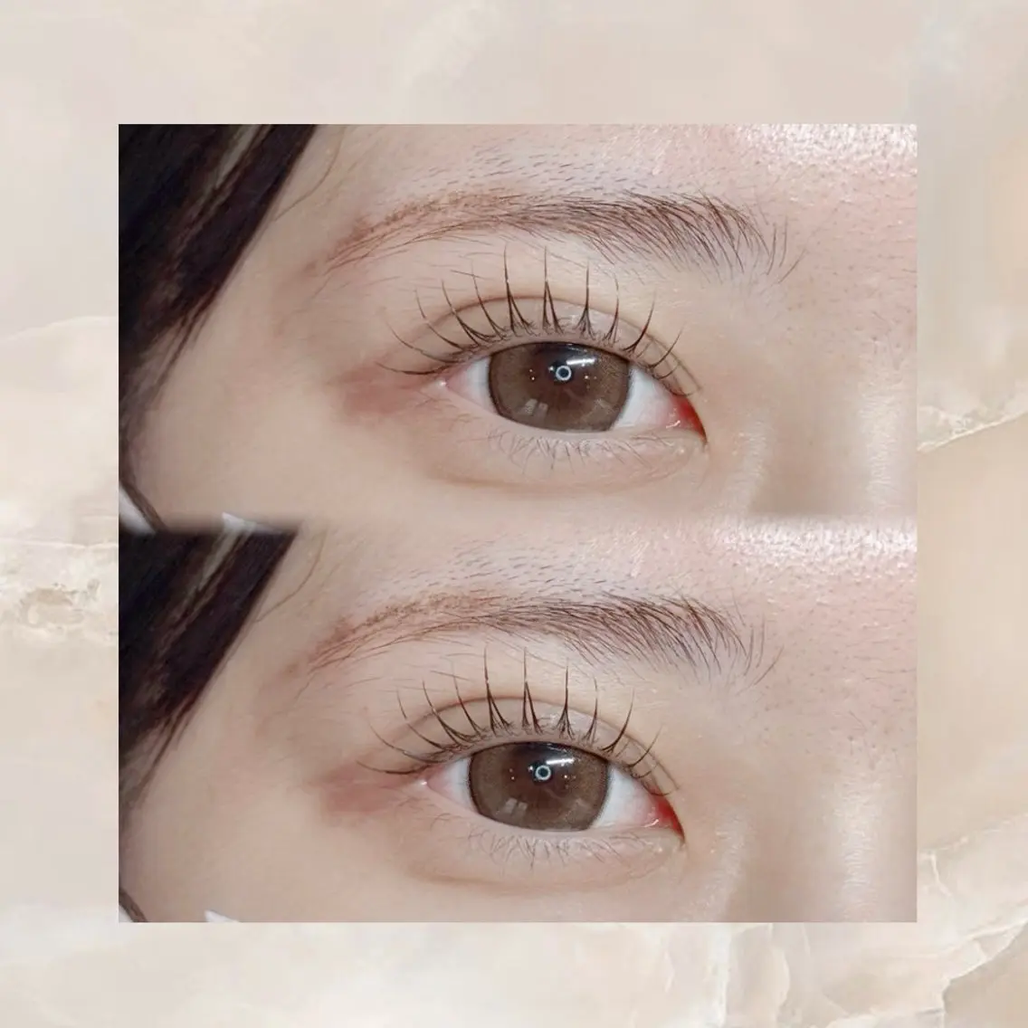 マツエク・マツパ マツパ ami 🫧 束感eyeのマツエク・マツパデザイン
