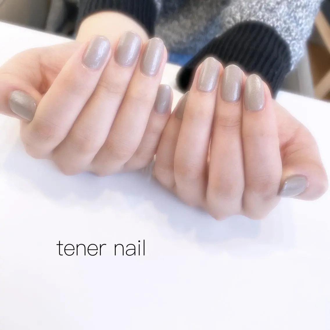 ネイル オフィスネイル ワンカラーネイル テネルネイル tener nailのネイルデザイン