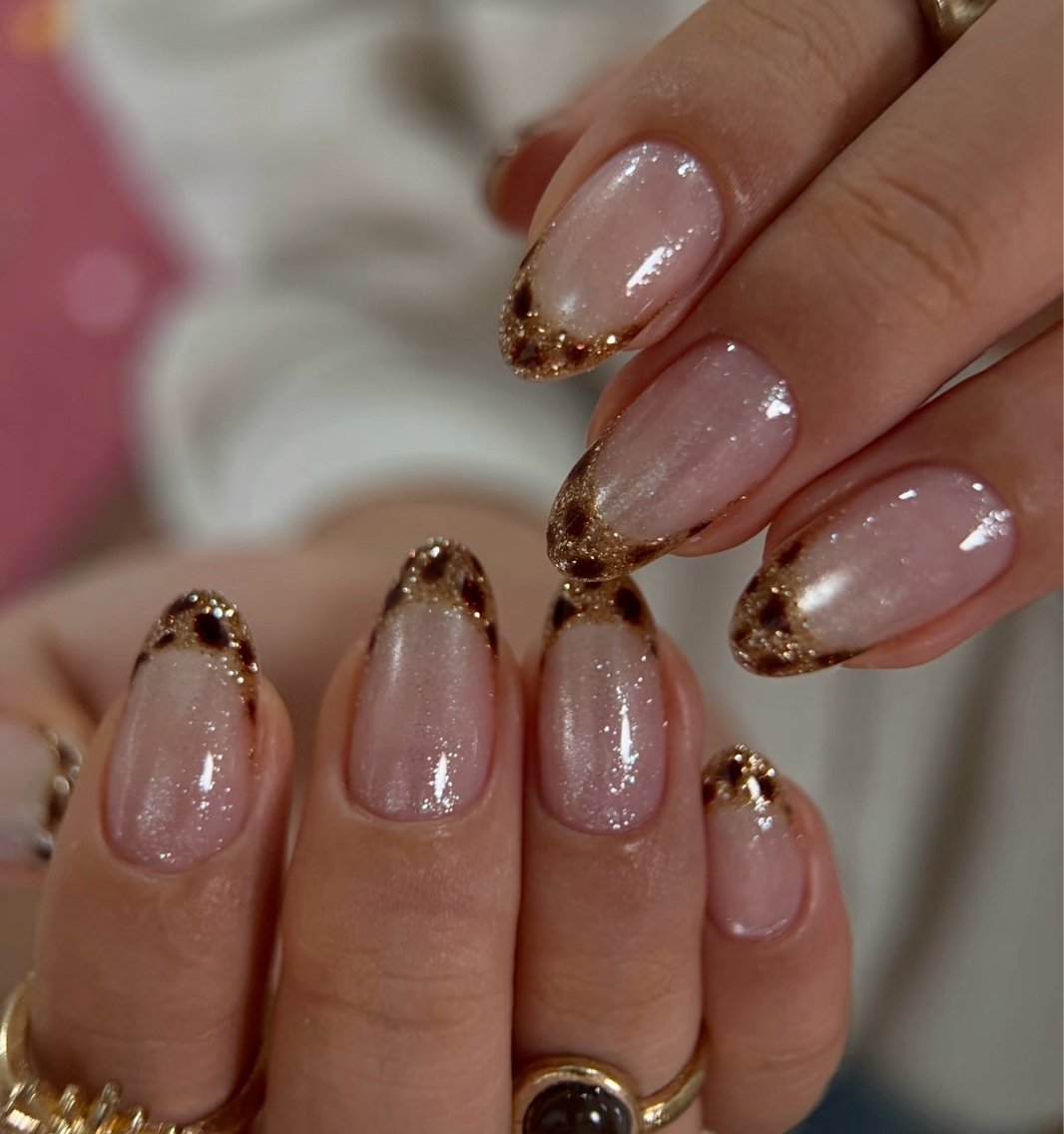 ネイル ボルドー ブラウン フットネイル フレンチネイル グラデーション ハンドネイル Lynn_ Nailのネイルデザイン