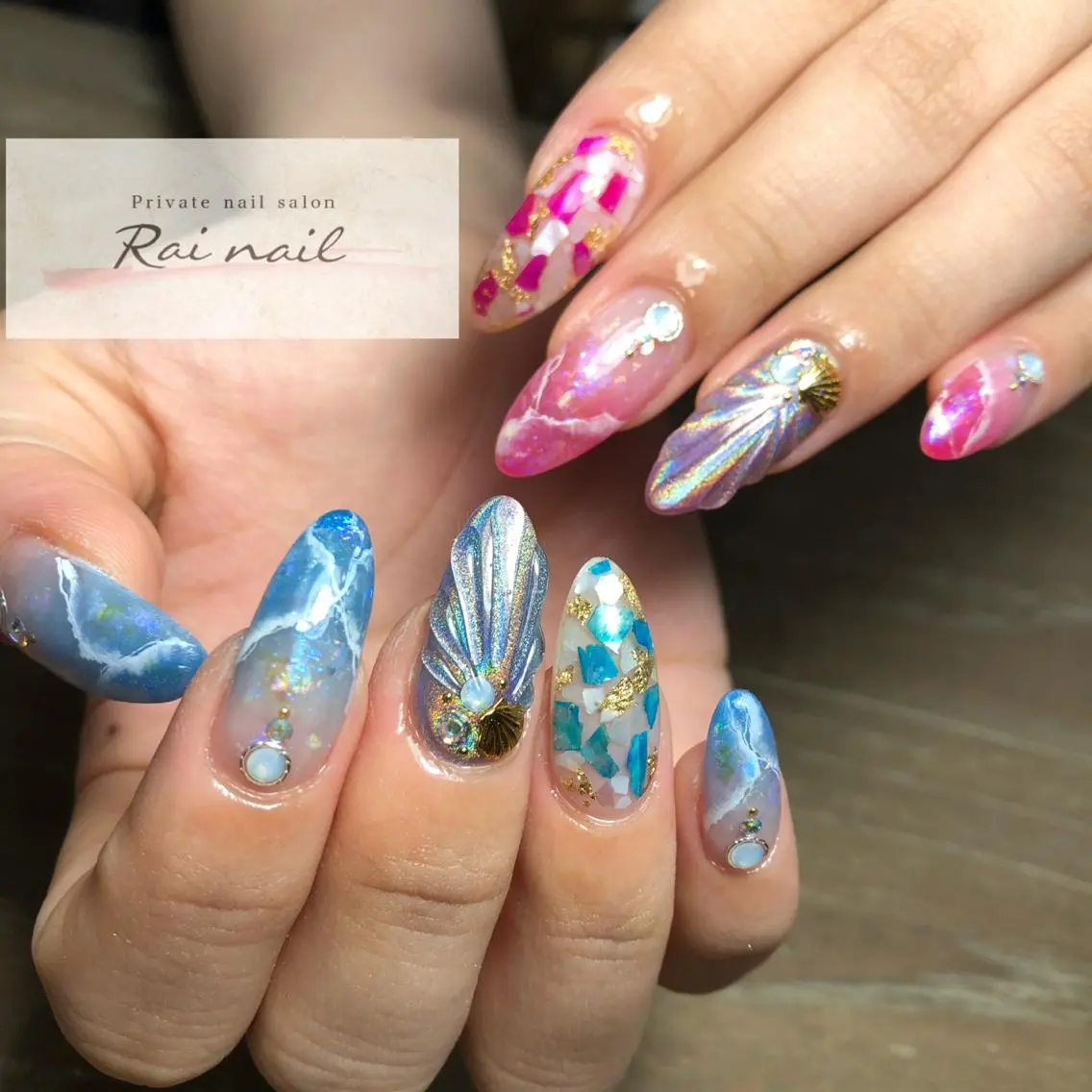 ネイル ハンドネイル Rai nail_ Risaのネイルデザイン