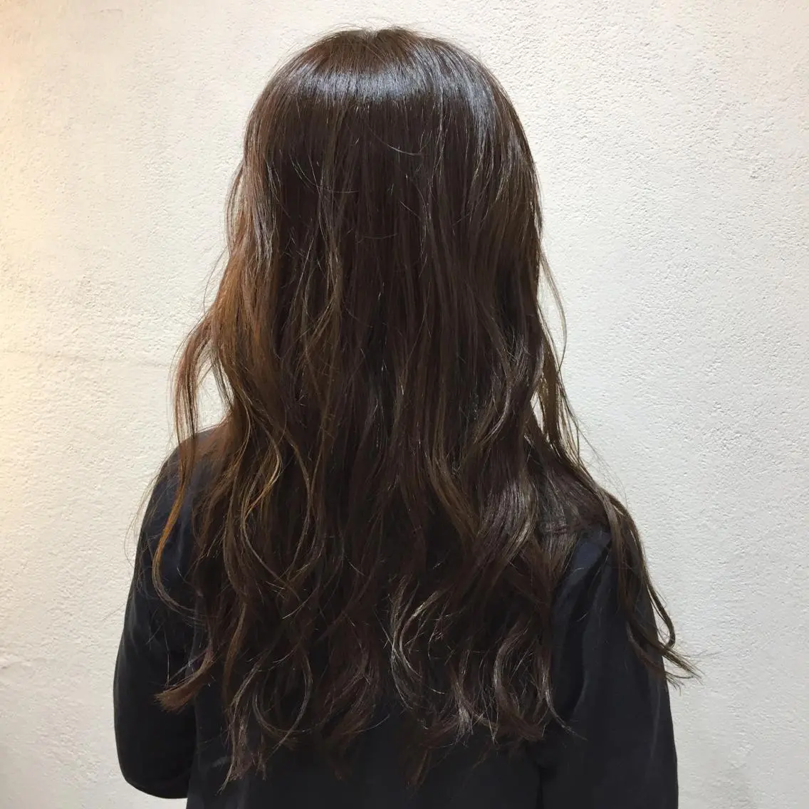 ロング カラー ベージュカラー オリーブベージュ 髪質改善/艶髪/大竹 穂香🦉のヘアスタイル