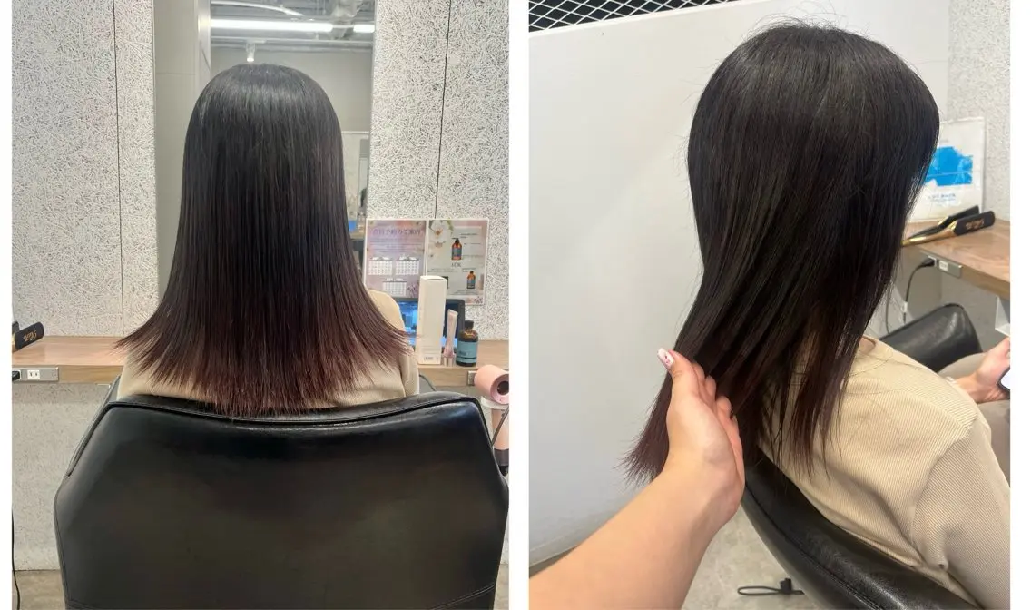ミディアム カラー 🍓艶髪/艶カラー しんたに🌈のヘアスタイル