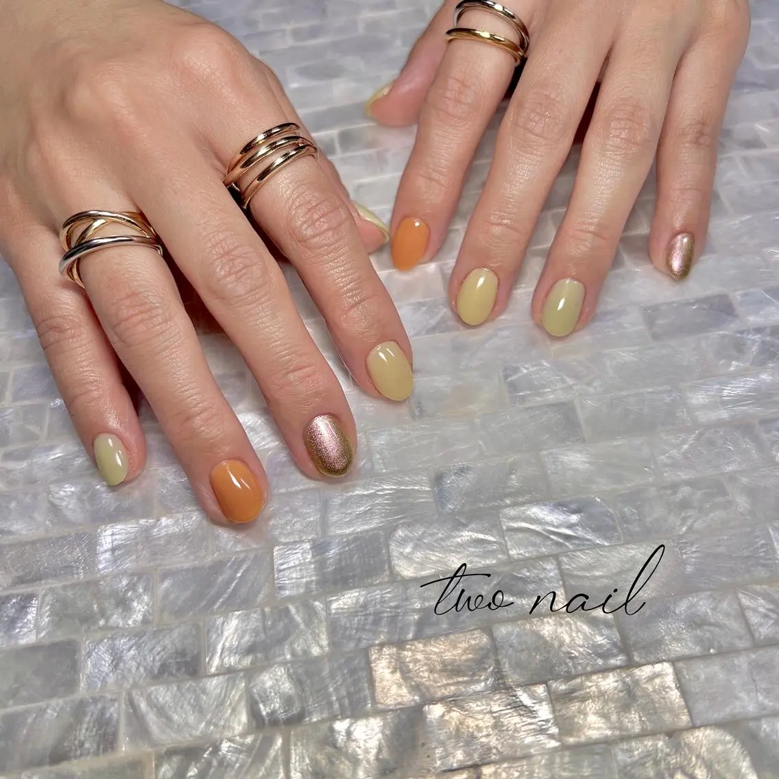 ネイル アートネイル フットネイル ハート ニュアンスネイル オフィスネイル ハンドネイル two nailのネイルデザイン