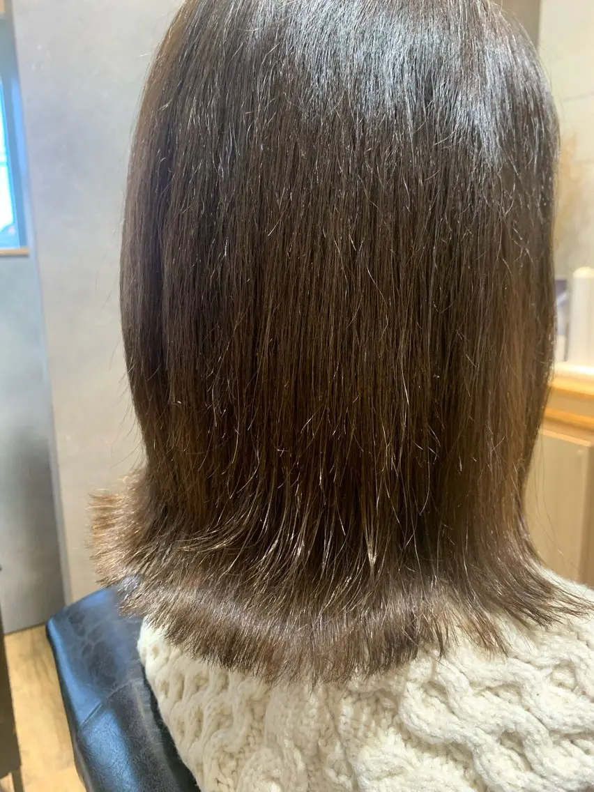 ミディアム 森本 美咲のヘアスタイル
