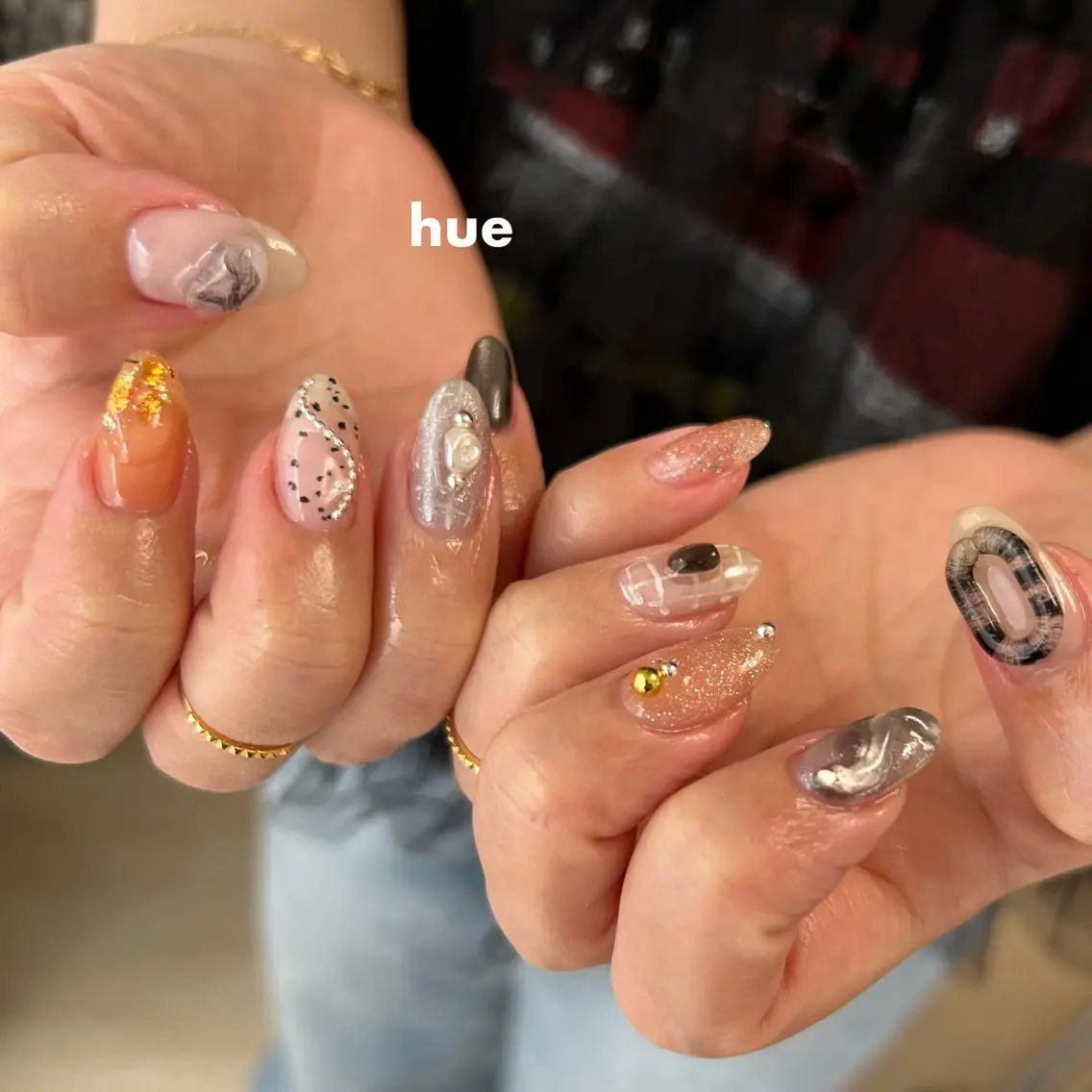 ネイル ハンドネイル hue nailのネイルデザイン