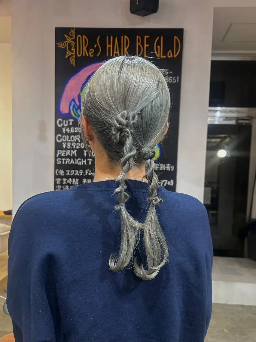 ヘアアレンジ メンズ 卒業式のヘアスタイル ORe'S HAIR BE　GLaDまなみのヘアスタイル