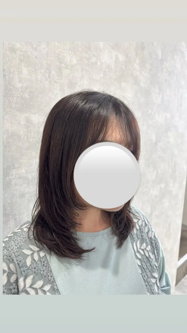 ミディアム Rangali Rinのヘアスタイル