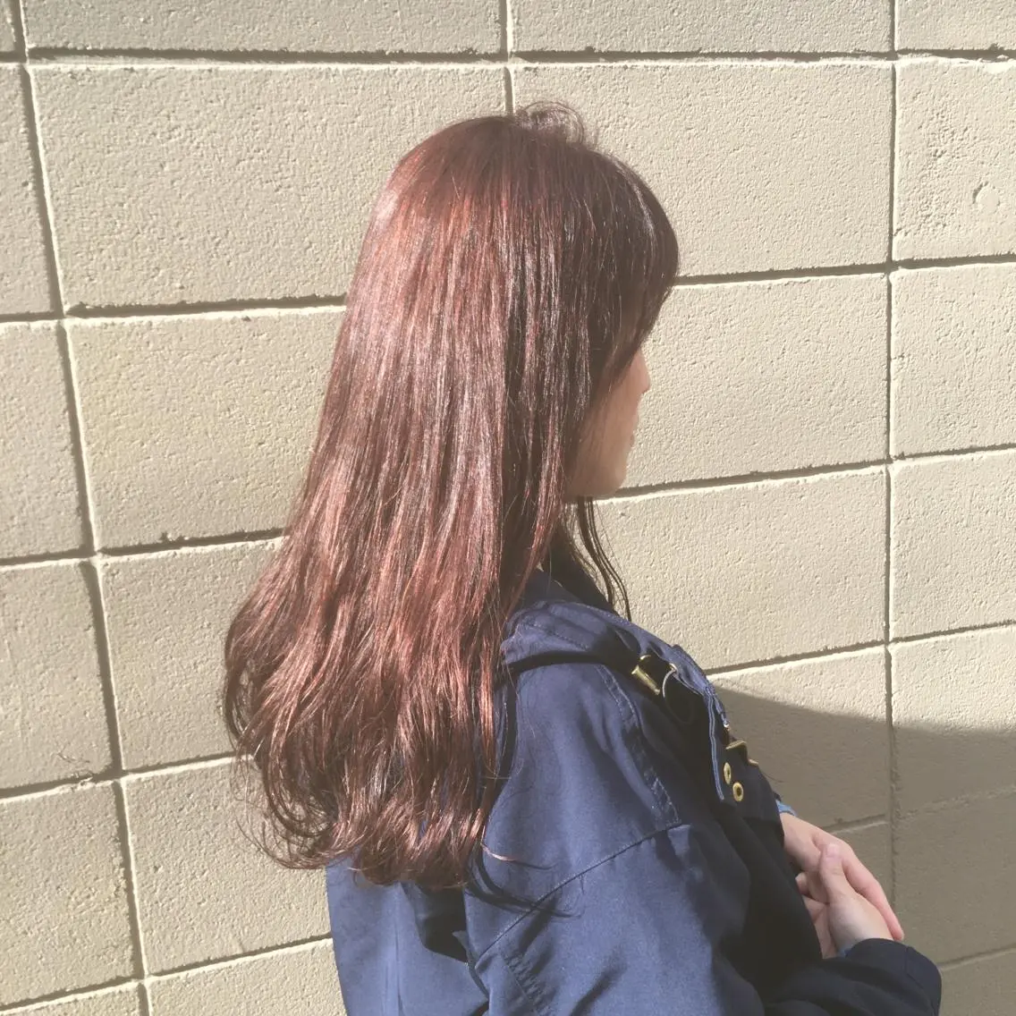 ロング カラー パーマ カット ヘアカラー しのはら まどかのヘアスタイル