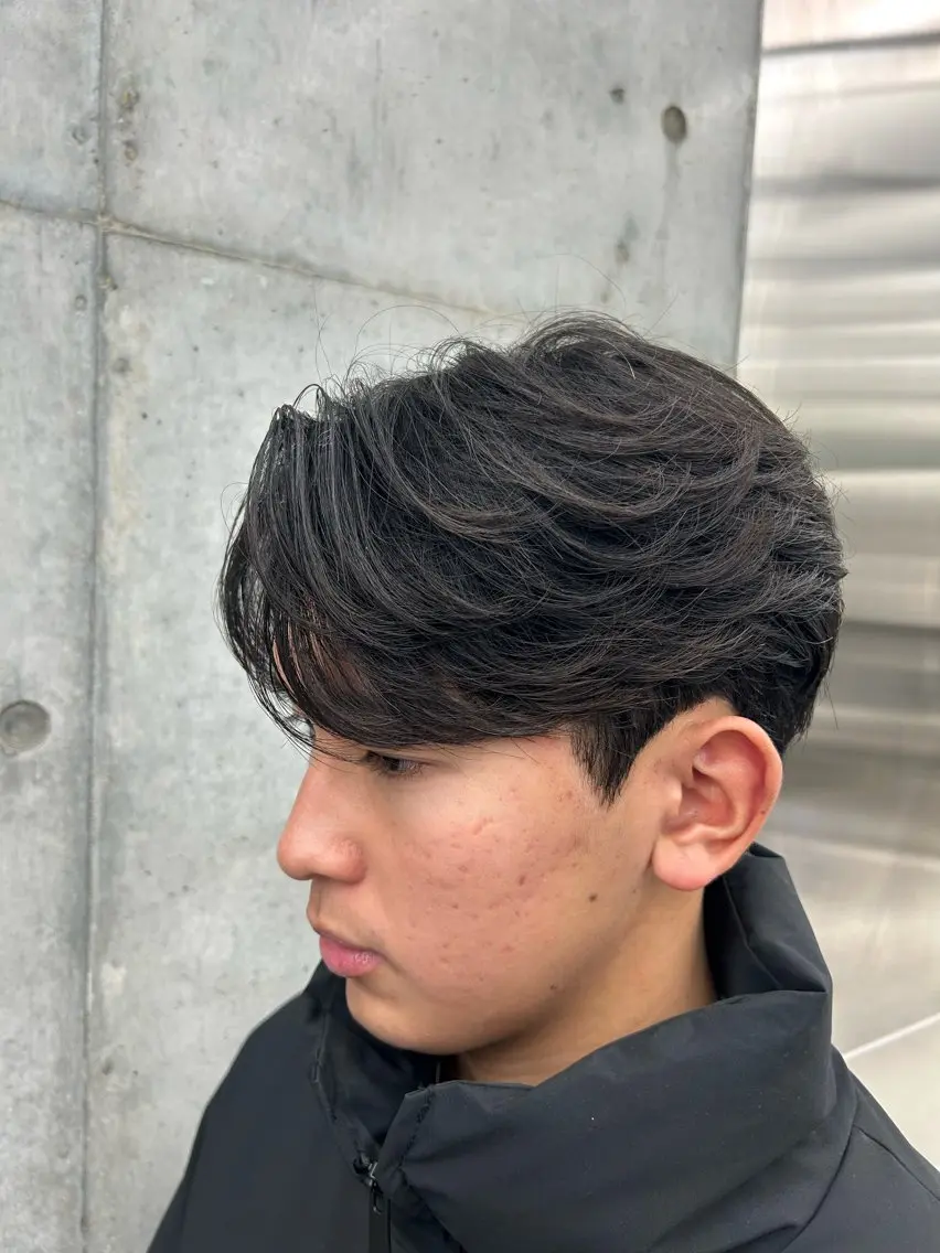 ショート パーマ 原宿メンズパーマ /fifth富樫倭のヘアスタイル