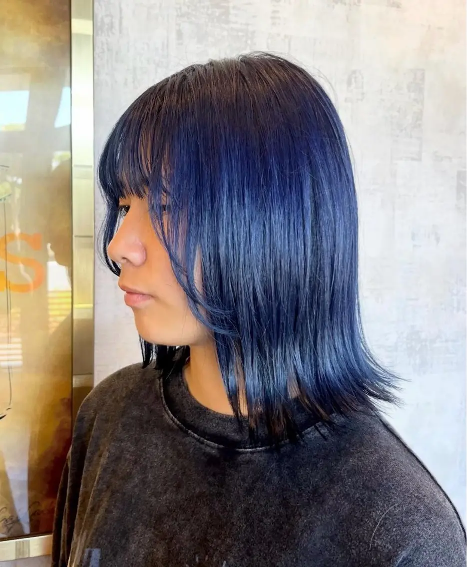ミディアム 浅海 和孝のヘアスタイル