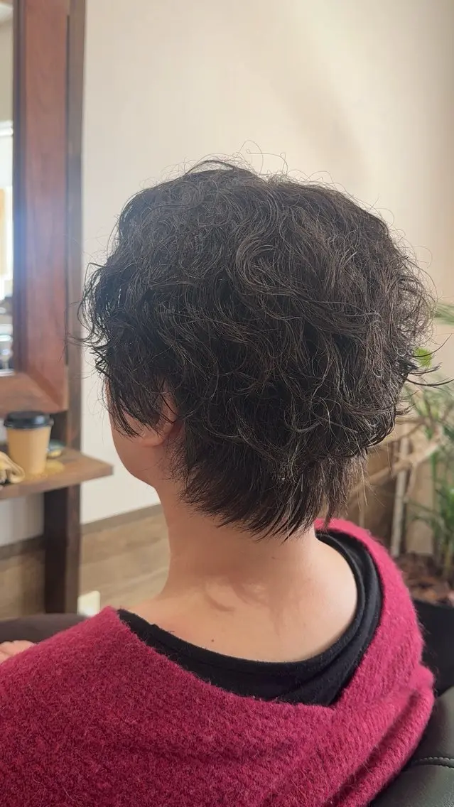 ショート くせ毛 〜くせ毛カット〜 Ryokoのヘアスタイル