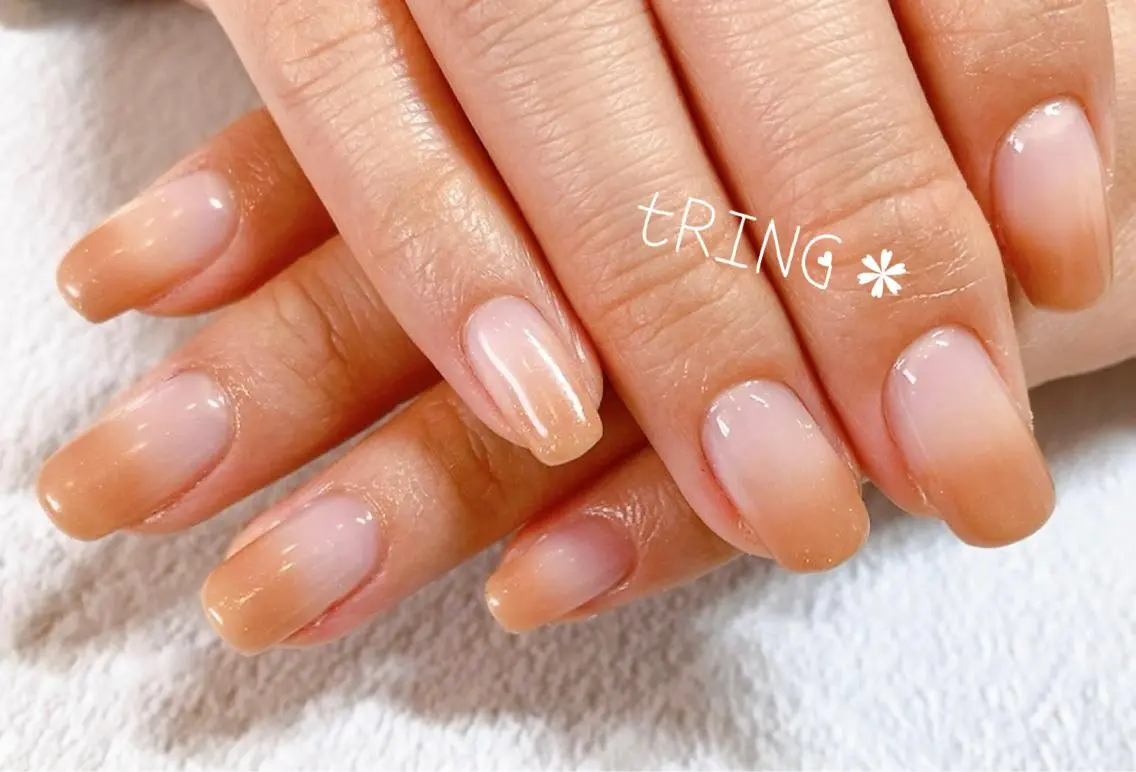 ネイル ハンドネイル tRING＊ しいの木台のネイルデザイン