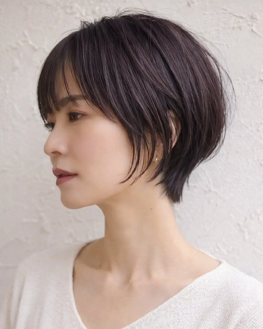 ショート くびれヘア ショートヘア reprizent リプリゼントのヘアスタイル