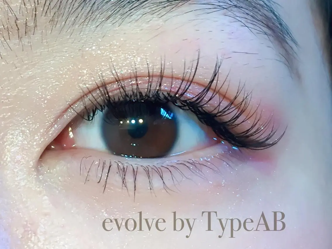 マツエク・マツパ Cカール マツエク evolve  by TypeABのマツエク・マツパデザイン