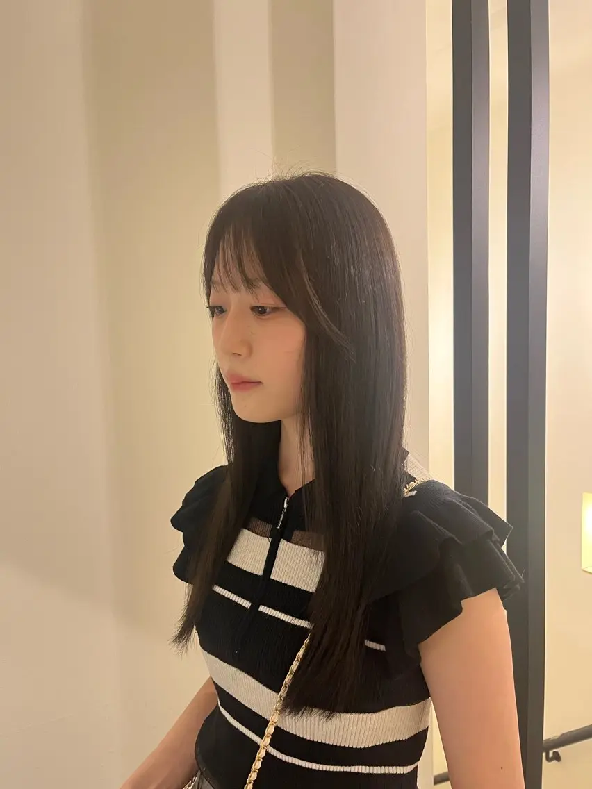 セミロング ヘアカラー トリートメント 山本 彩香のヘアスタイル