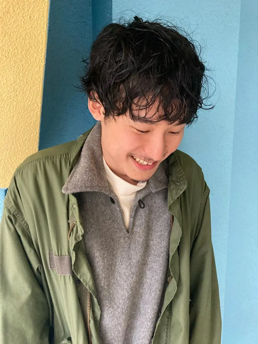 (ご新規の男性のお客様限定)カット＋コスメパーマ＋炭酸ヘッドスパマッサージの写真