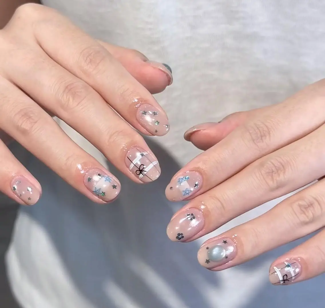 ネイル ハンドネイル By moonネイル 🌷ワンホン/韓国風のネイルデザイン
