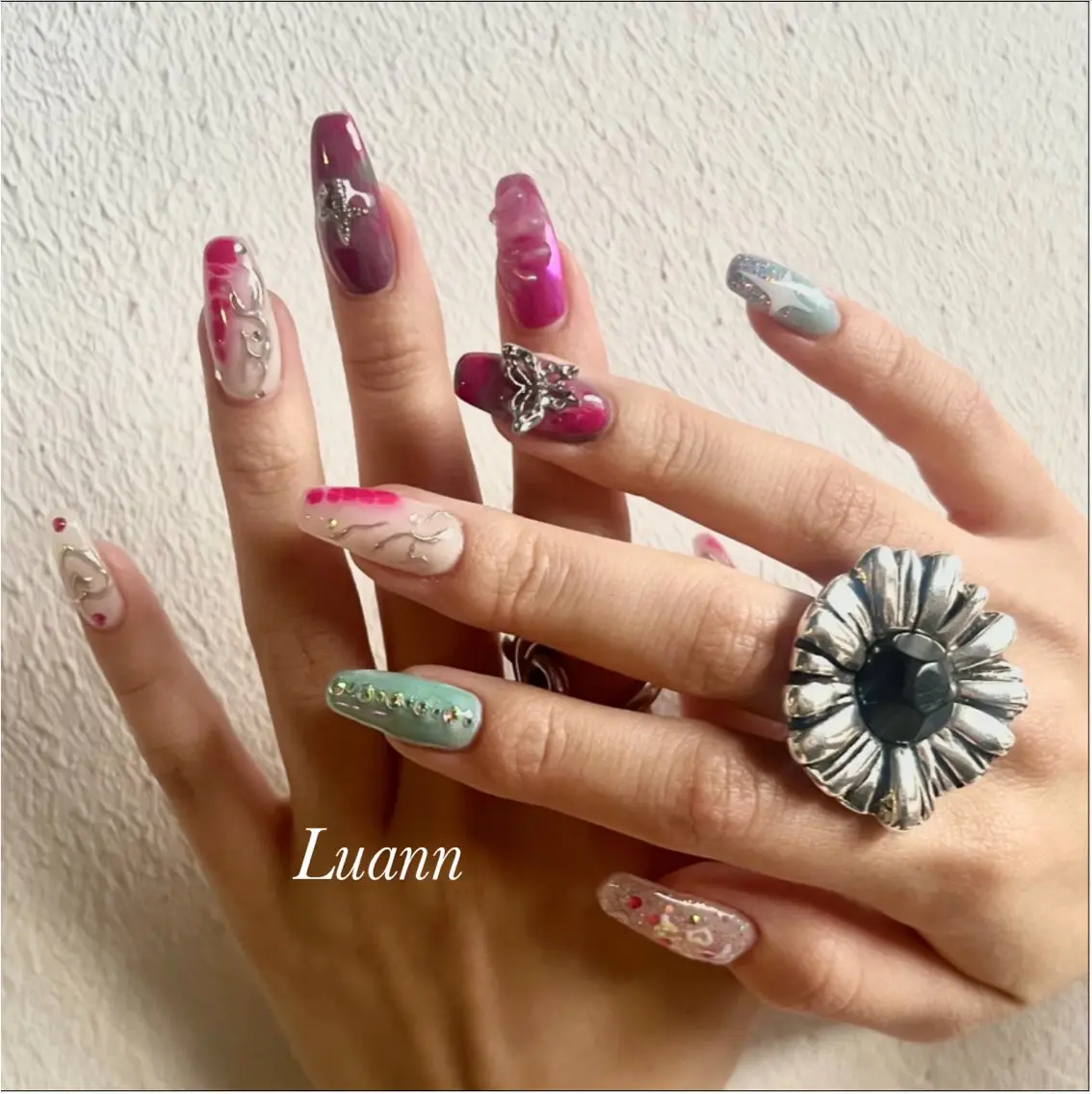 ネイル ハンドネイル Luann nail Sakiのネイルデザイン