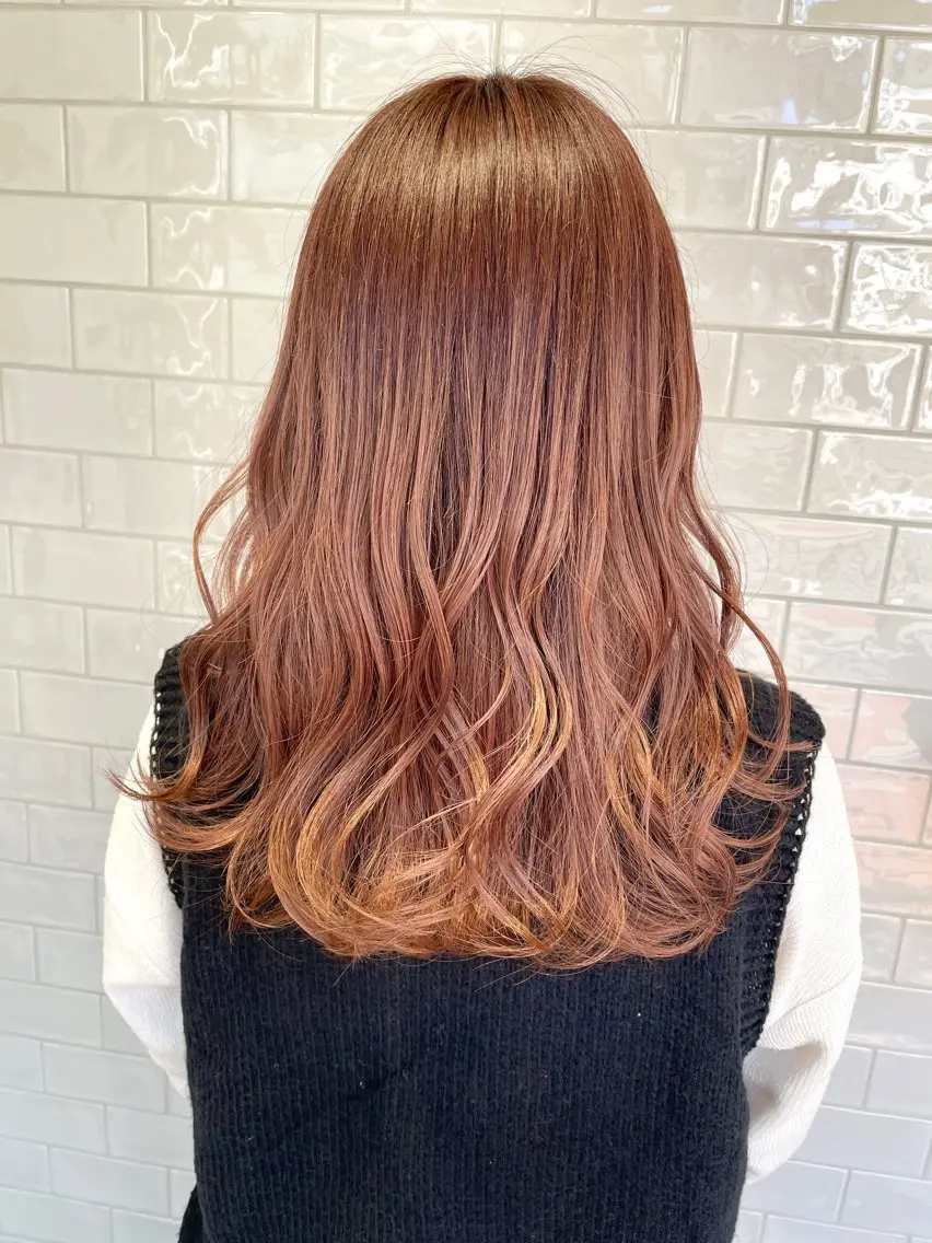 セミロング ヘアカラー 💎透明感カラー💎 ナチュラルテイストのヘアスタイル