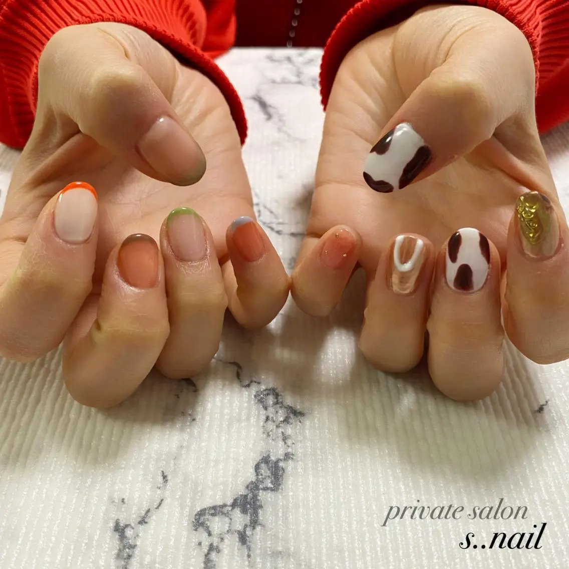 ネイル ハンドネイル フットネイル s..nail / MORITAのネイルデザイン