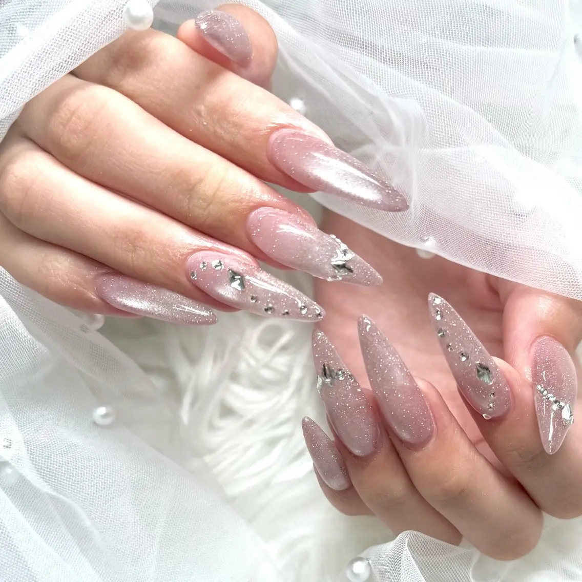 ネイル ハンドネイル 🫧Rio🫧ネイル /渋谷🫧ワンホンのネイルデザイン