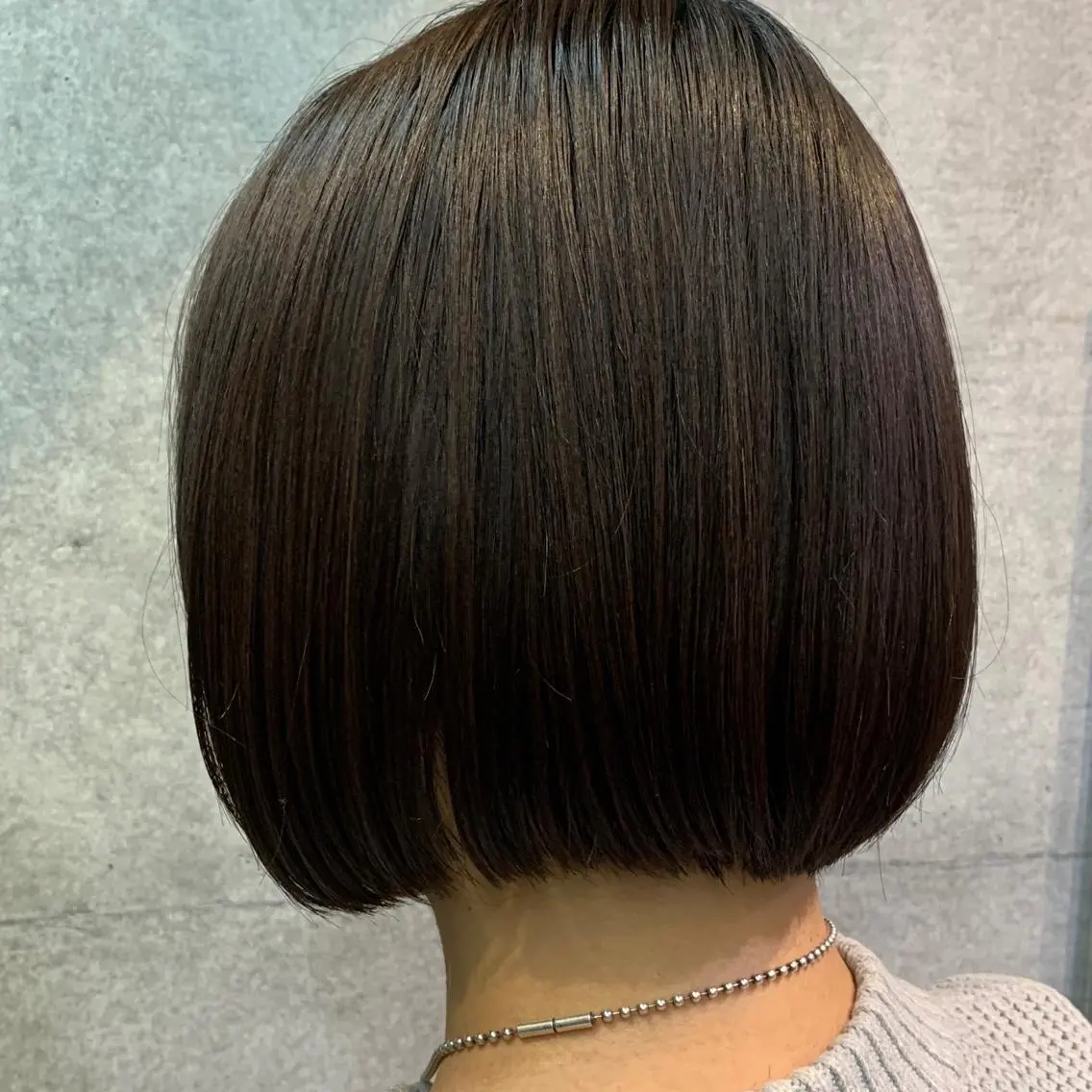 ミディアム ボブ カット トリートメント オシャレ髪✔️ 店長オオキアキヒロのヘアスタイル