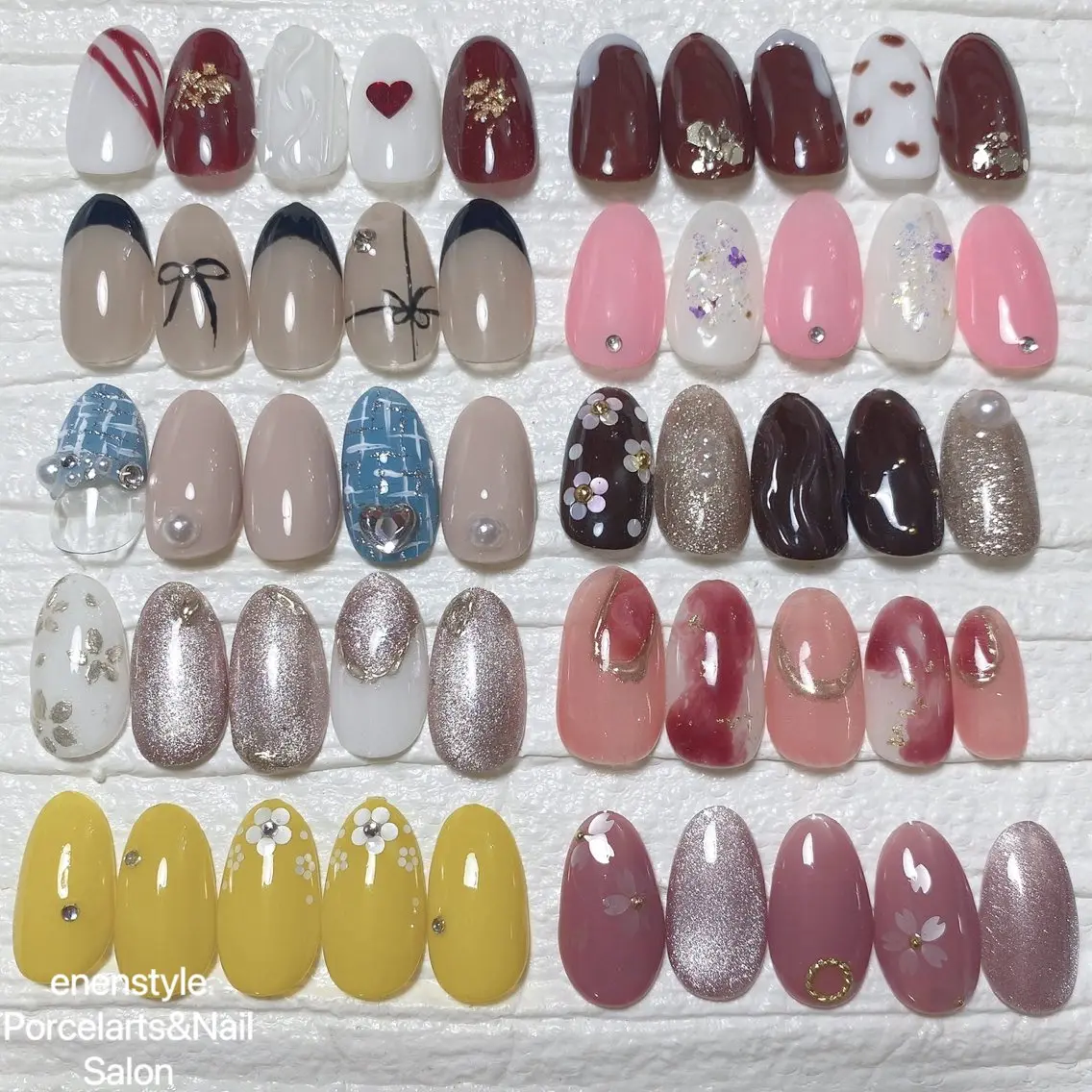 ネイル ハンドネイル 🐾enen style 🐾のネイルデザイン
