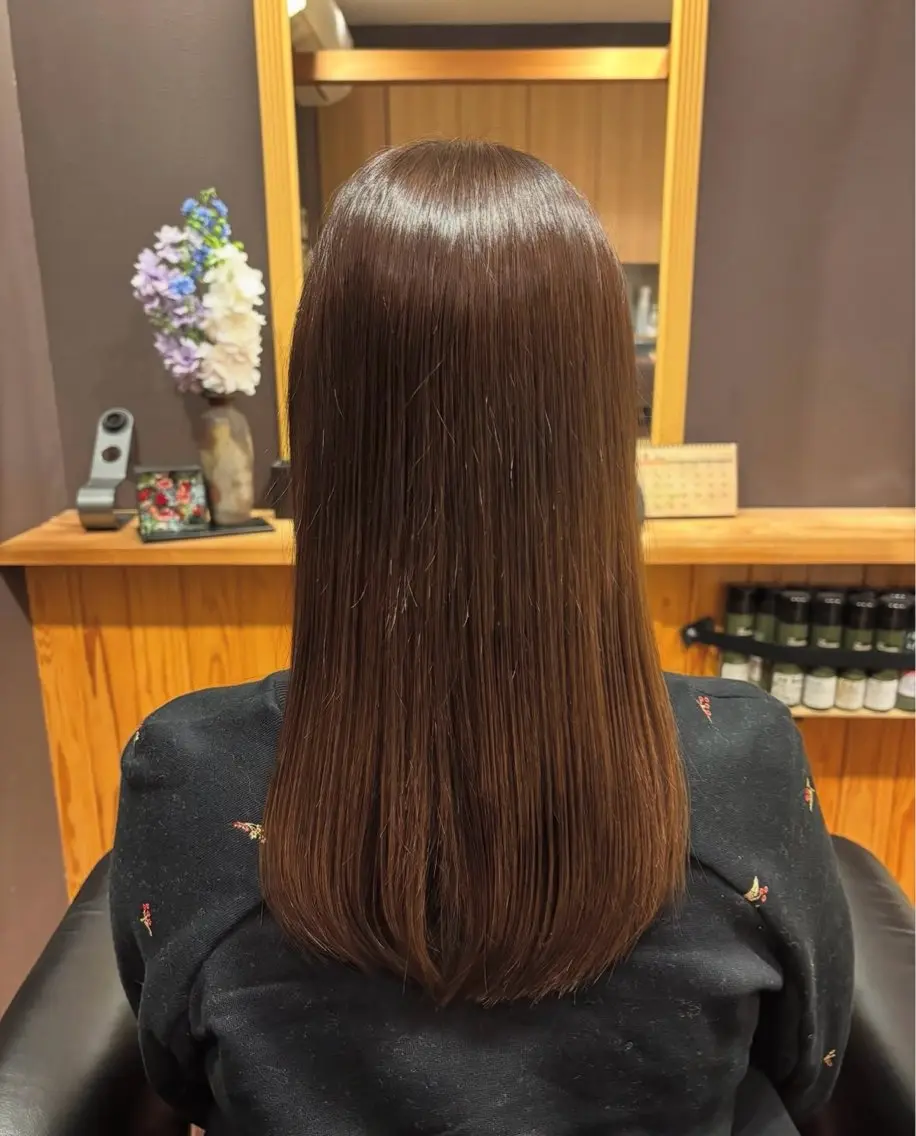 ロング トリートメント メンズ✂️レディス 岩井勇磨のヘアスタイル
